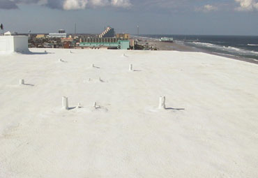 Cool roof coatings in Santa Fe